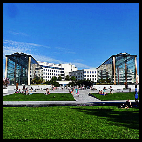 Parc André Citroën with Greenhouses